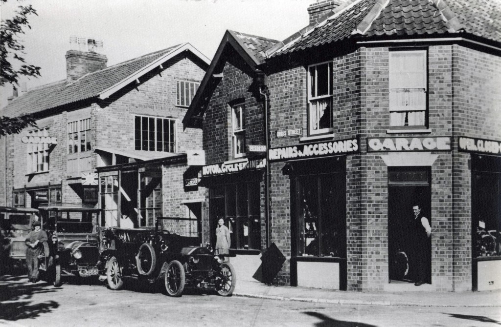 This was the location of the earlier Garage. Image kindly provided by Roy Broom.